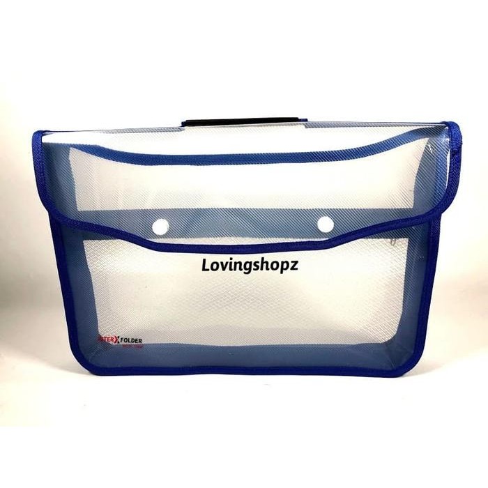 

Tas Dokumen Berkancing, tas seminar/buku Brief Case InterX BCX 100 F