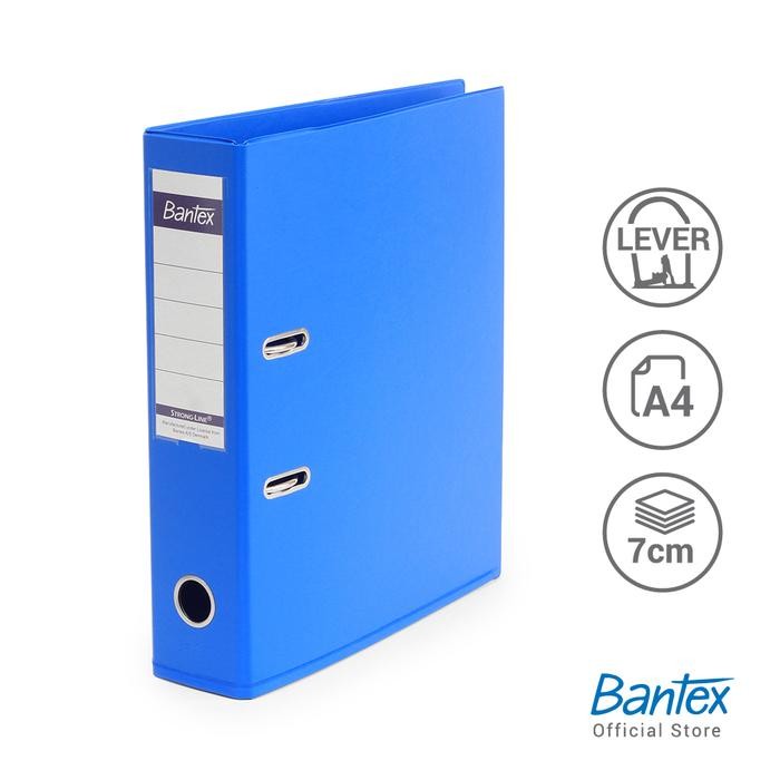 

Bantex Lever Arch File Ordner PVC A4 7cm Blueberry #1450V62