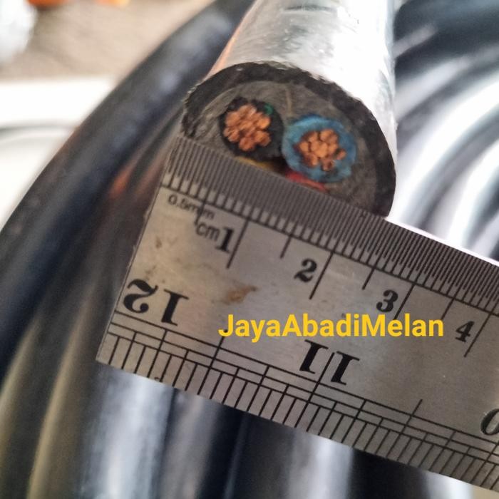 KABEL NYY SERABUT BESAR 4 X 16 4x16 HITAM ETERNA ORI