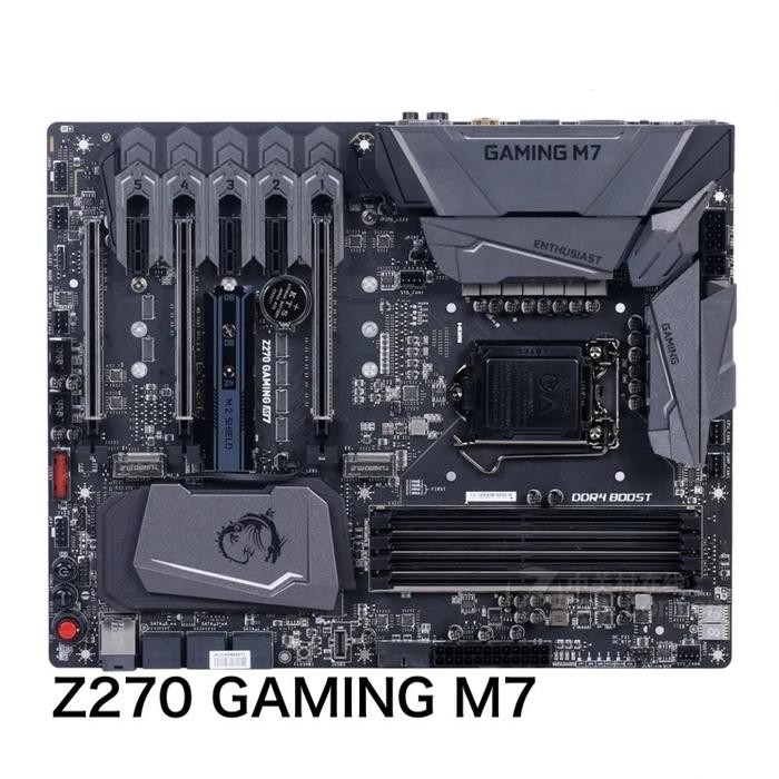 For MSI Z270 GAMING M7 Desktop Motherboard 64GB LGA 1151 DDR4 ATX Mainboard 100% Tested OK Fully Wor