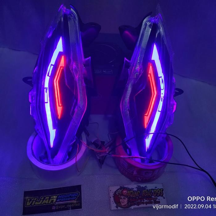 Sein depan Beat deluxe lampu sein beat deluxe custom running