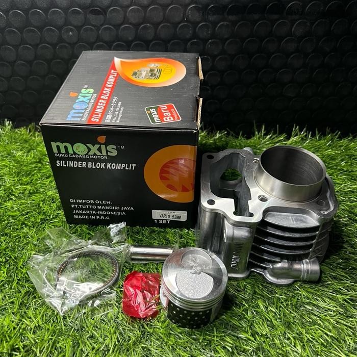 BLOK SEHER/BORING BORE UP VARIO 110 KARBU 53MM 54MM KVB/BLOK CYLINDER BORE UP VARIO 110 KARBU