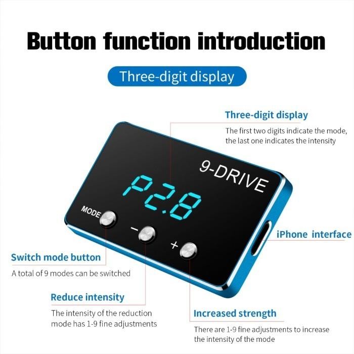 REMAP TOYOTA ALPHARD, CAMRY, ALTIS, THROTTLE CONTROL PIGGYBACK 9 DRIVE