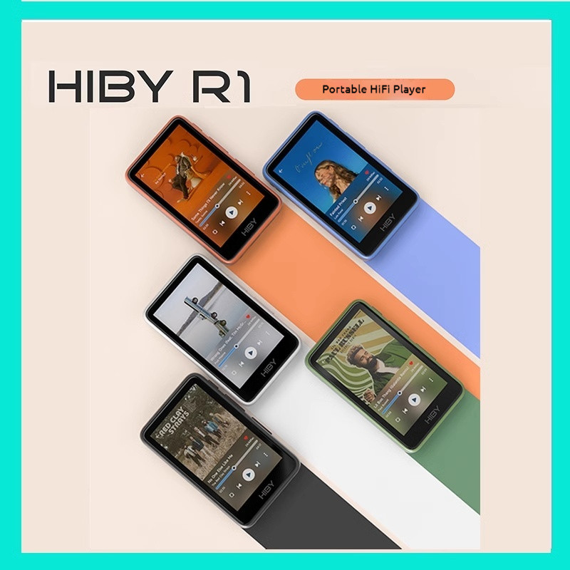 HiBy R1 Haibei Lossless Music Player, Pure audio MP3, multimedia Walkman, Portable touch screen,