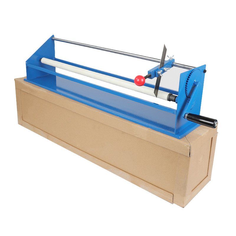 

QG-8 Manual Hot Stamping Paper Cutting Machine Aluminum foil gold paper slitting machine Ribbon