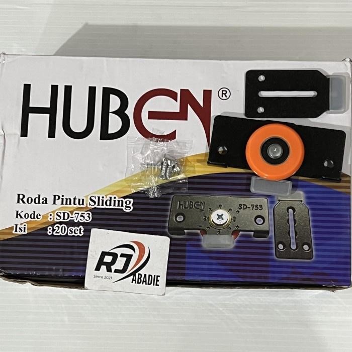 [20Set] Roda Pintu Sliding Geser Rel Lemari Huben Sd-753