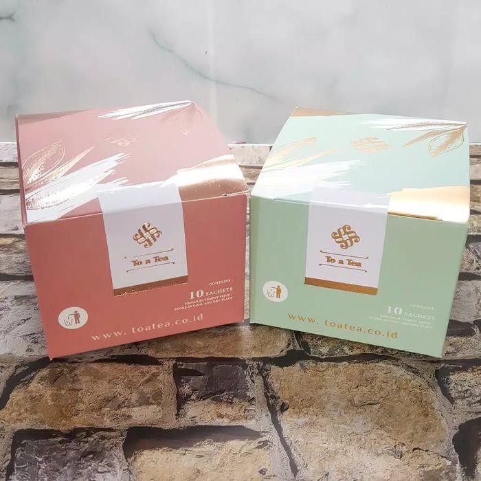 

Box untuk 10pcs tea bags - 1box