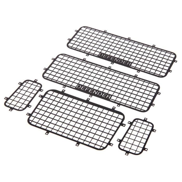 5pcs window Mesh Rc Traxxas Trx4 Trx-4 1/10 Jaring pelindung jendela Trx4 Trx-4