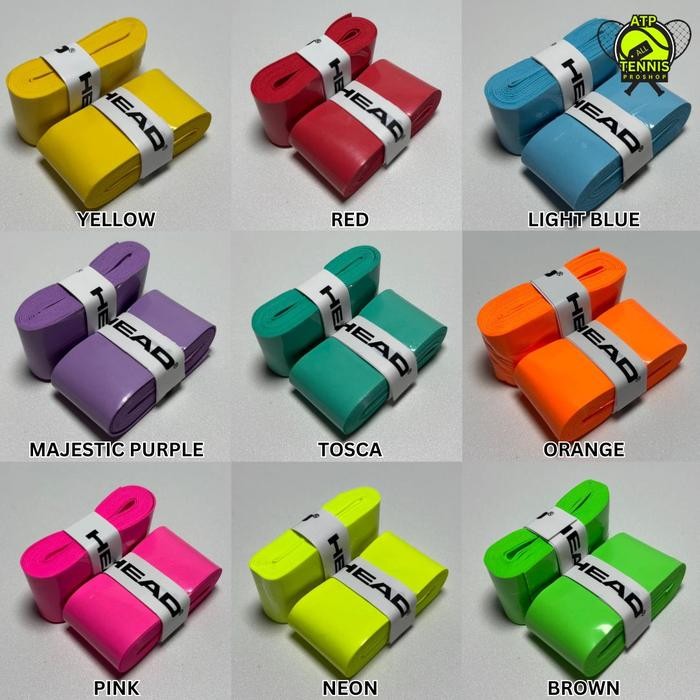 Promo Tenis Grip Tennis Overgrip Grip Raket Tenis Head Not Original Murah Nyaman