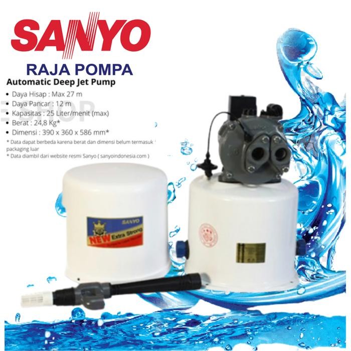 Terlaris - Mesin Pompa Air - Sanyo Jet Pump - Pdh 200 B
