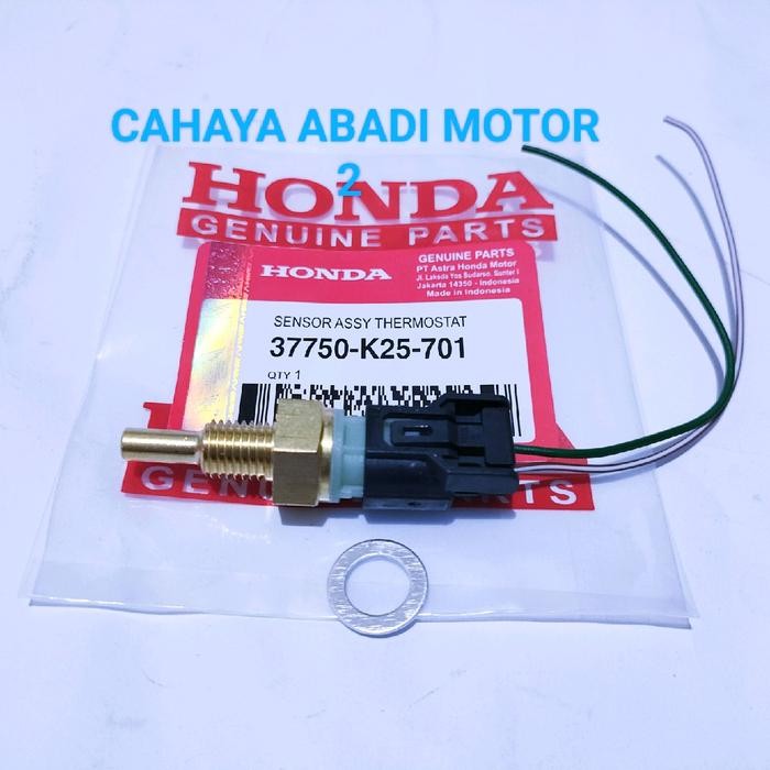 New Sensor Eot Sensor Suhu Panas Sensor Thermostat +Soket Honda Beat Fi Beat Esp Beat Pop Beat