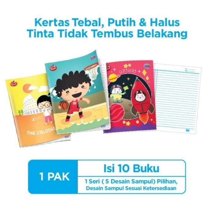 

Terlaris- Buku Tulis Sekolah Sidu Sinar Dunia 38 Lembar