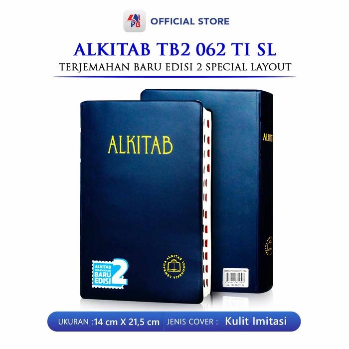 

Promo Alkitab Kristen Terjemahan Baru Tb2 062 Ti Sl Alkitab Besar Terjemah Baru Edisi 2 / Lembaga