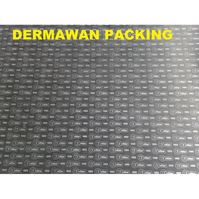 PACKING GASKET ASBESTOS HITAM LEMBARAN 5 mm VOLLER ORIGINAL