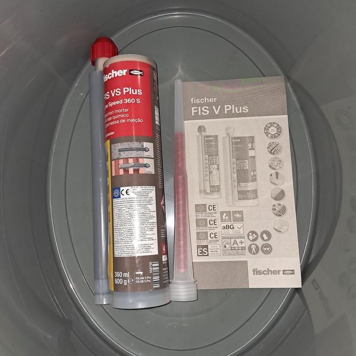 Fischer 360 S chemical anchor lem beton