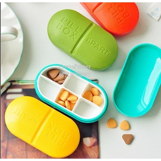 Kotak Obat Saku, Pill Case, Medicine Mini Box, Pill Box, Box Obat Mini Pasti Ori
