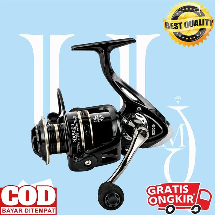 NX2000-7000 Series Metal Reel Pancing Fishing Reel 4.7:1 Gear Ratio