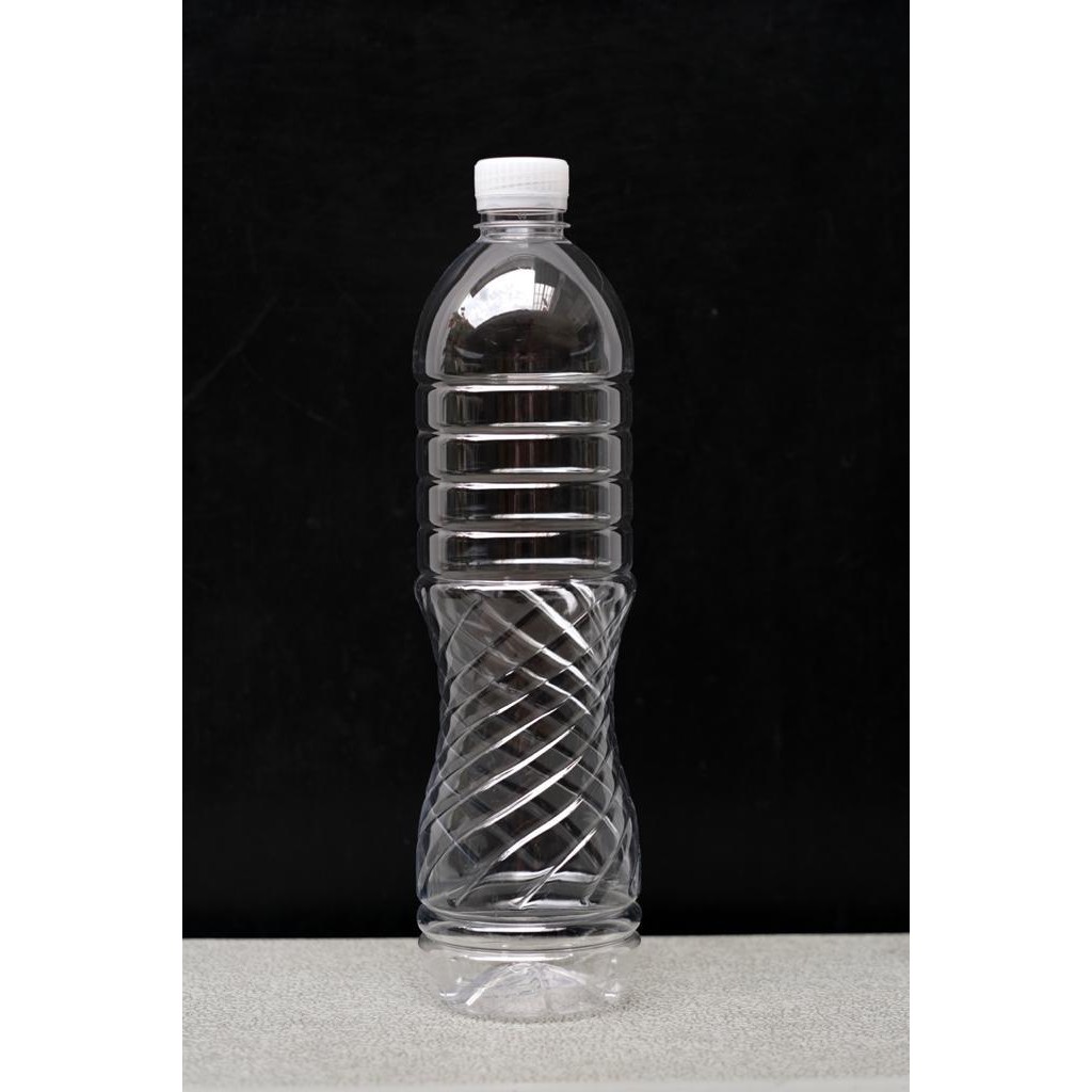 (Expert) Botol PET Aqua 1000ml / 1 Liter Terate Plastik