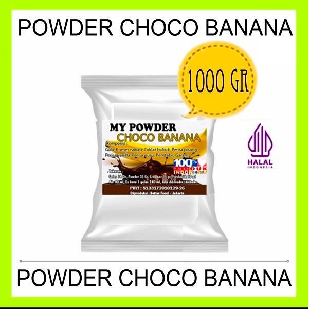 

Powder Choco Banana - 1Kg -Powder Rasa Coklat Pisang - Coklat Banana