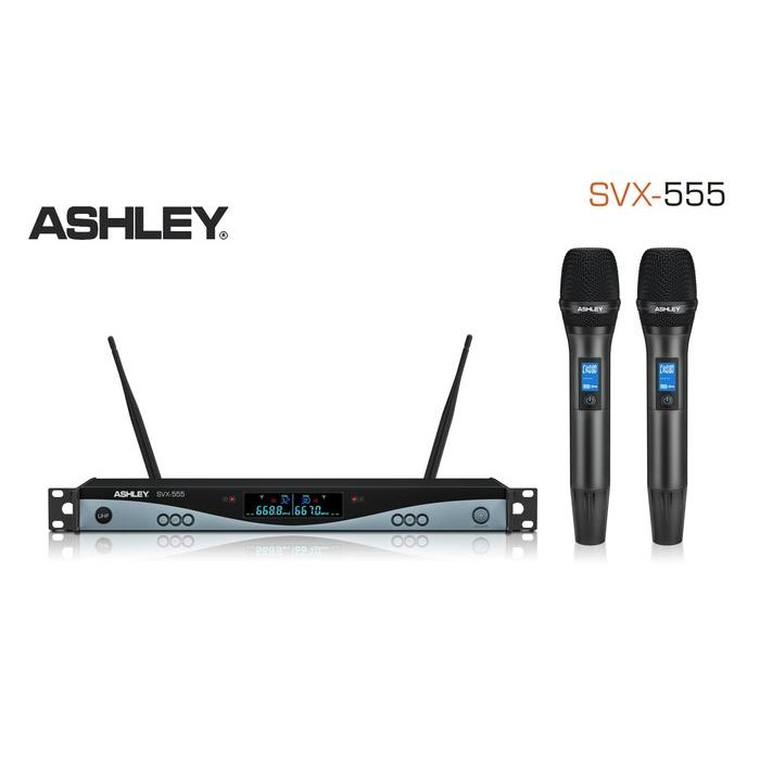Ashley Mic Wireless Ashley Svx 555 Wireless Microphone
