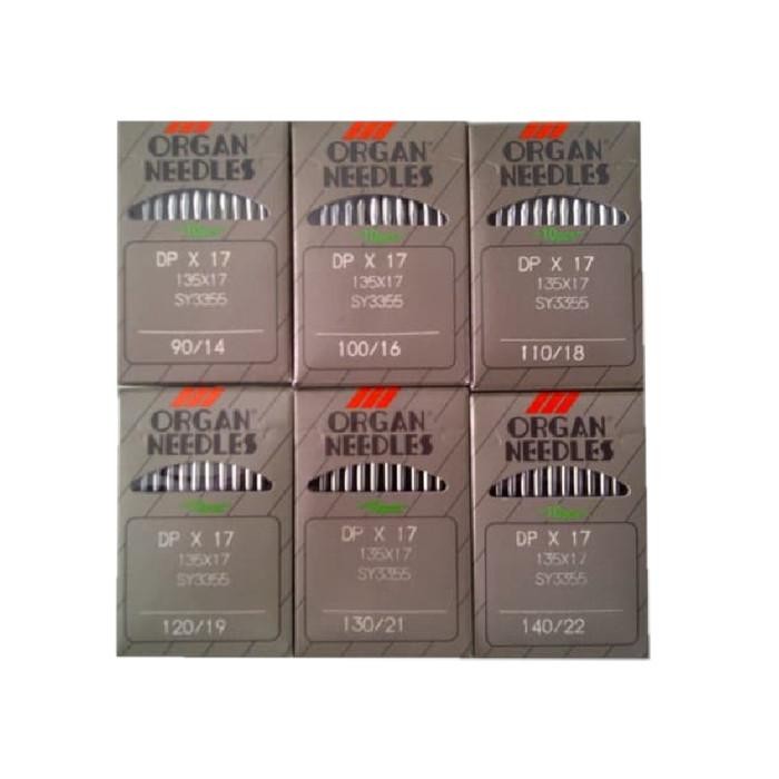 (Expert) Jarum Organ DP x 17 / DPx17 - Jarum Mesin Jahit Walking Foot