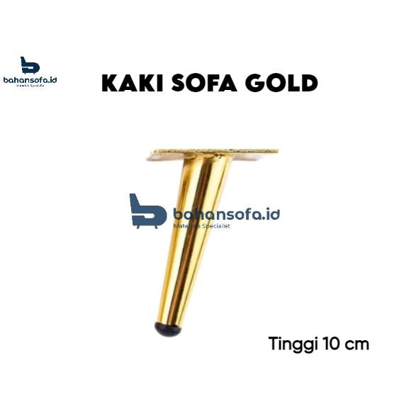 KAKI SOFA GOLD 10 CM / SOFA LEG / KAKI KURSI SOFA STAINLESS