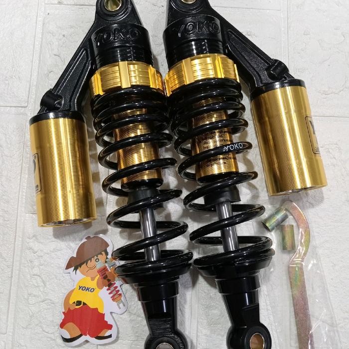 Shockbreaker Yoko 280 Tabung,Cocok kemotor Manual Yamaha, Jupiter,Jupiter z,Fiz r,Dll, Harga