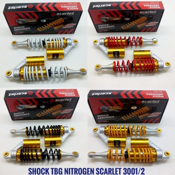 Shock Shockbreaker Tabung Nitrogen Scarlet 3001 Uk 280, 320, 340, 360
