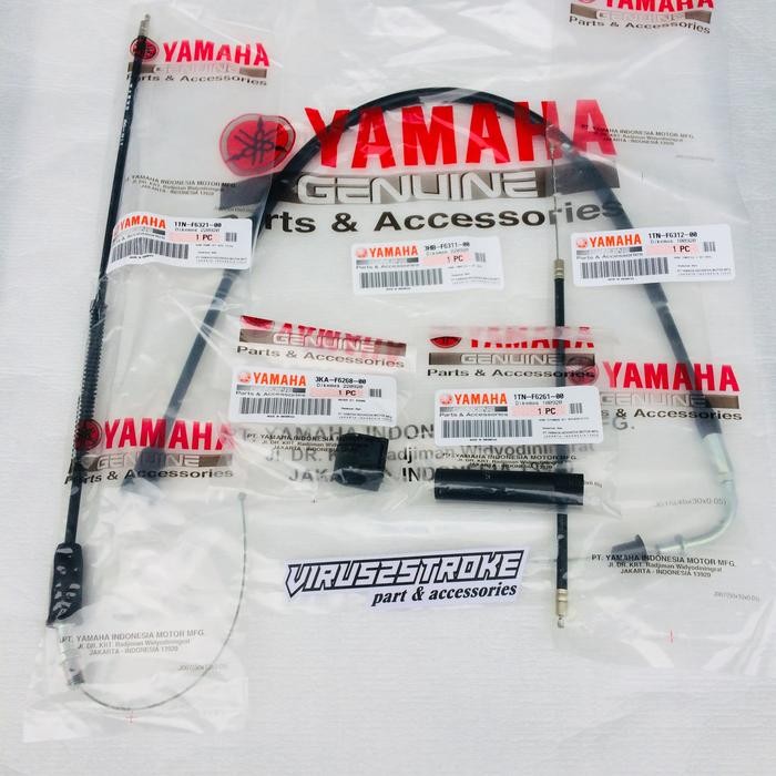 Kabel Gas Set Kabel Pompa Oli Samping RX King Lama RX-S RXS Ori 3HB