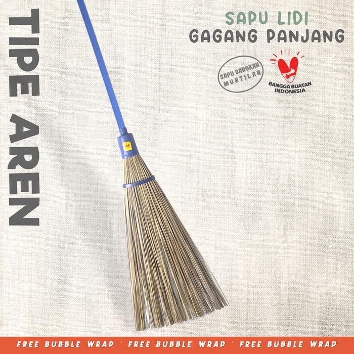 sapu Lidi Gagang Panjang Premium, Tipe Aren