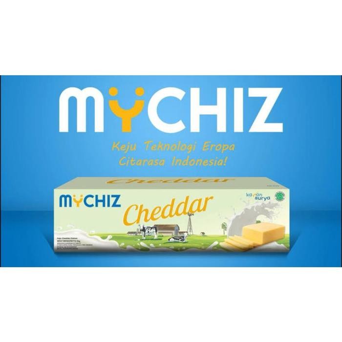 

(Expert) MyChiz Keju My Chiz Cheddar Keju Parut Keju Toping 2kg