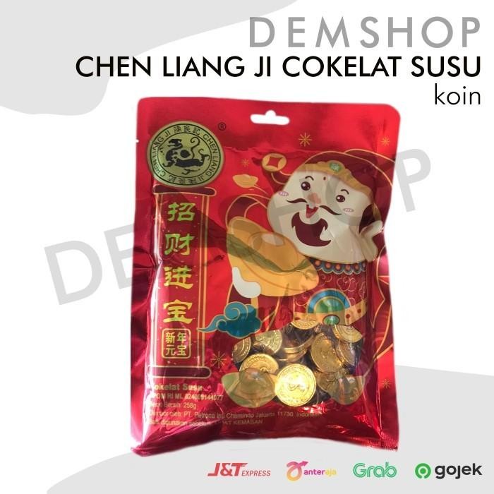 

(Expert) Coklat Susu Chen Liang Ji bentuk Koin / Emas Imlek (Yuen Bao)