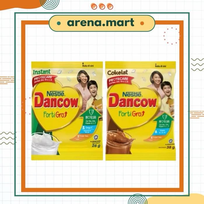

(Expert) Nestle DANCOW fortigro Vanila Vanilla Coklat susu bubuk t 1 RENCENG ISI 10 PCS
