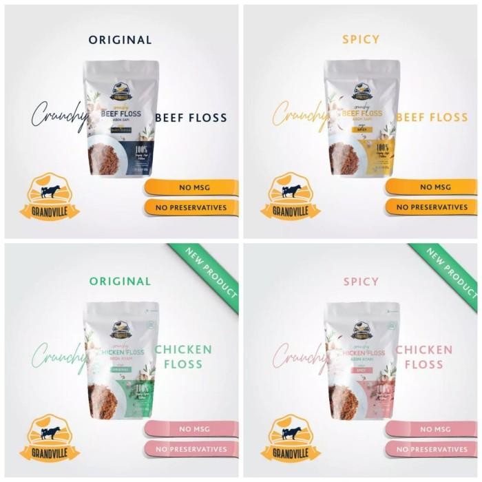 

(Expert) Grandville Abon Ayam Crunchy Original