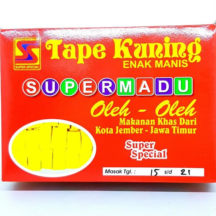 

(Expert) SUPERMADU TAPE KUNING ENAK MANIS 500gr SINGKONG OLEH KHAS JEMBER