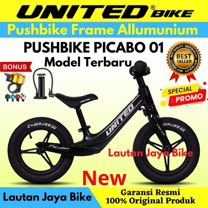 Pushbike United Picabo PB 01 New Magnesium Frame Racing Whell PushBike