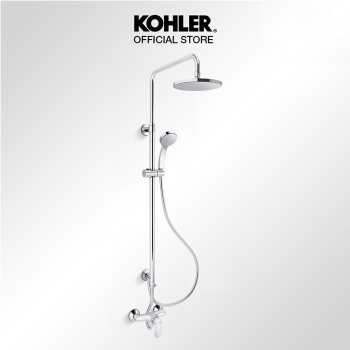 KOHLER Kumin Set Tiang Shower / Thermostatic Shower Column Mixer 2-Way / Shower Mandi Polished