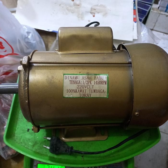 dinamo 1/2hp 1450rpm 1phase