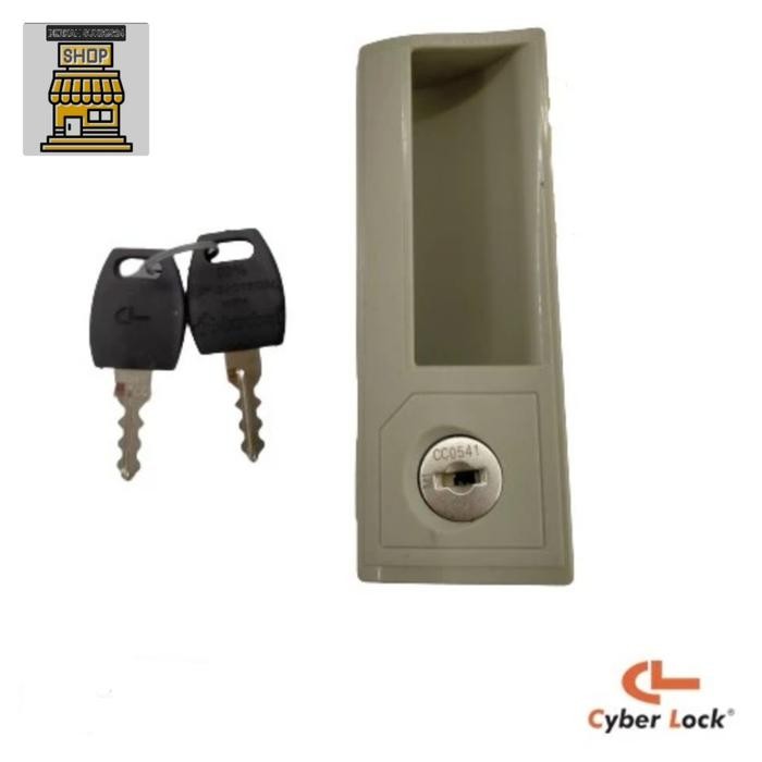

Kunci Loker / Filling Cabinet Am 1 Grey Cyber Lock Plastik