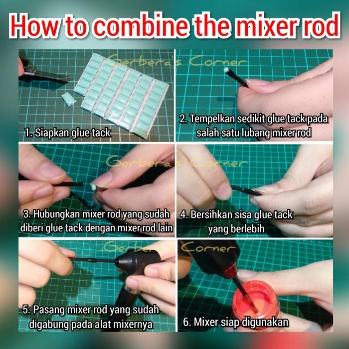 

Electric Paint Mixer Mixer Rod Paint Mixing Paint Stirrer Pengaduk Cat