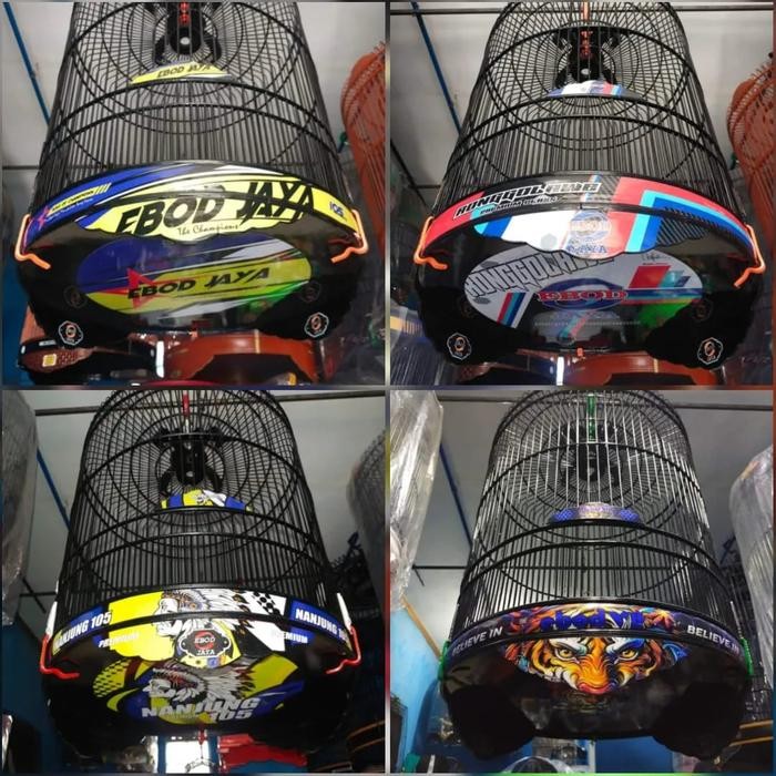 SANGKAR MURAI EBOD JAYA DECAL NO 2 KOMPLIT//AKSESS