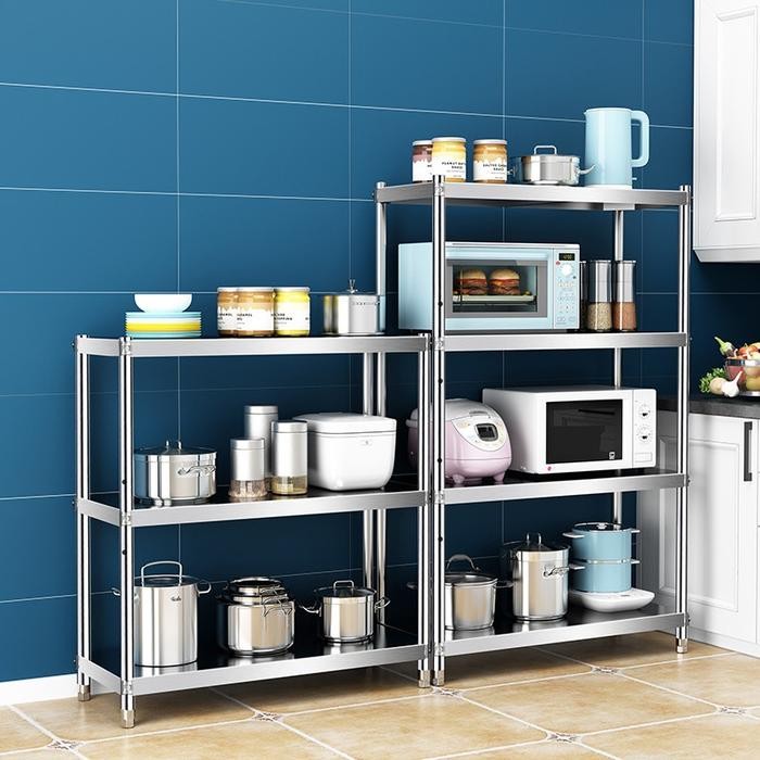 Rak Dapur Serbaguna/Kitchen Set Alumunium/Meja Kitchen Stainless Pasti Ori