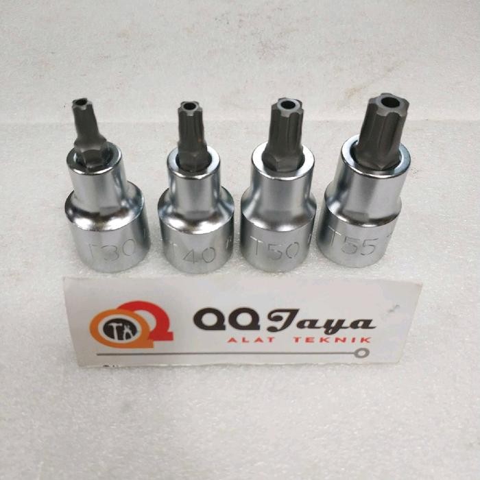 Kunci sok bintang 5 TOPTUL varian - pilih ukuran T30/40/50/55