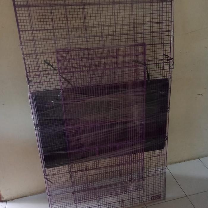 KANDANG KUCING / ANJING / MUSANG IGUANA JUMBO BESAR MURAH TINGKAT 90