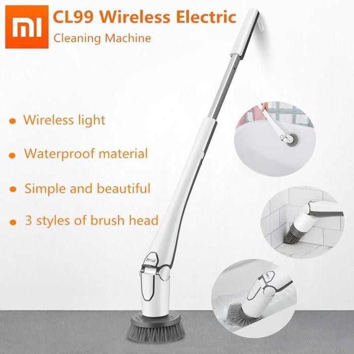 Xiaomi Youpin Good Papa Sikat Pembersih Wireless Electric Elektrik Pasti Ori