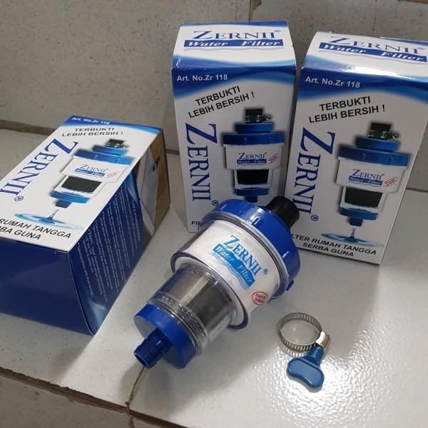 (Expert) Alat Penyaring Saringan Air Kotor Kran Kamar Mandi Filter Air Keruh Sumur Zerni Water