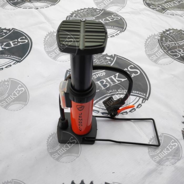 (Expert) Pompa Injak Pompa Angin Sepeda & Motor. Mini Portable. JEMBOLY PS-4302
