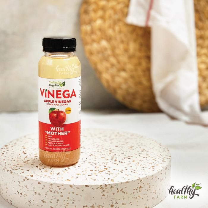 

Cuka Apel Organik Murni Vinega / Organic Apple Cider Vinegar 250Ml