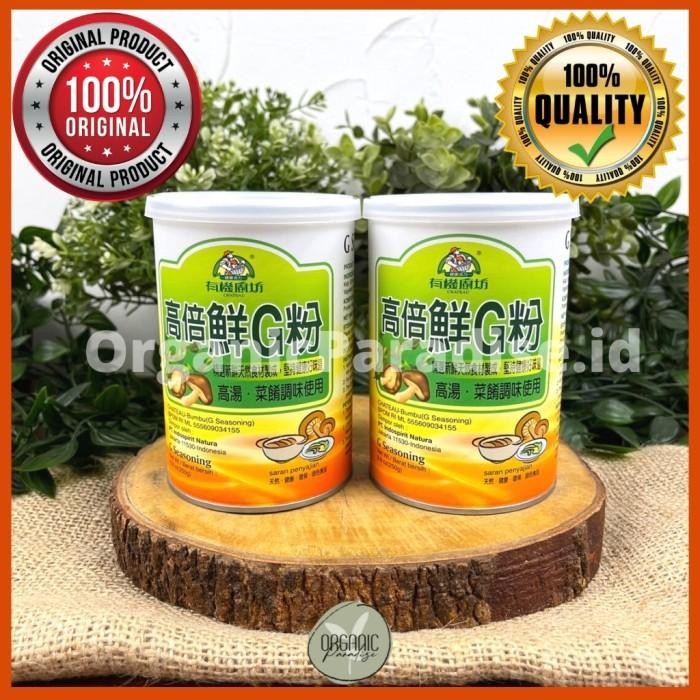 

Osyak.Mart Kaldu Jamur Non Msg G-Seasoning Vegetarian Chateau 250 Gram
