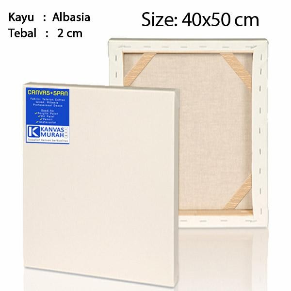 

Promo Kanvas Lukis /Canvas Lukis 40X50 Termurah